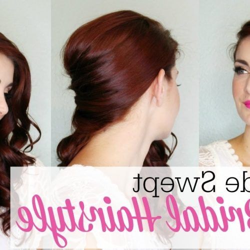Side Swept Wedding Hairstyles (Photo 15 of 15)