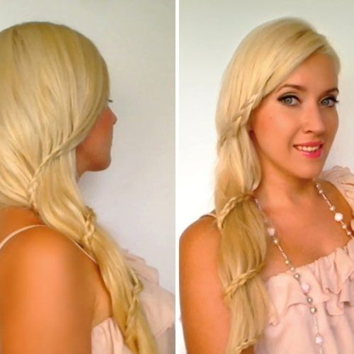 Side Swept Carousel Braided Hairstyles (Photo 1 of 20)