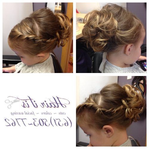 Little Girl Updo Hairstyles (Photo 2 of 15)