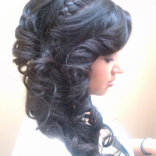 Lifted Curls Updo Hairstyles For Weddings (Photo 14 of 20)
