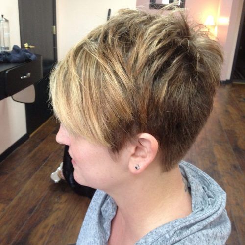 Pixie Hairstyles With Red And Blonde Balayage (Photo 14 of 20)