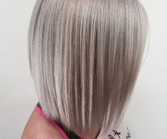 20 Collection of Wispy Silver Bob Hairstyles