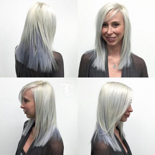Medium Silver Layers Hairstyles (Photo 3 of 20)