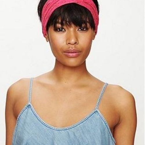 Cute Short Hairstyles With Headbands (Photo 16 of 20)