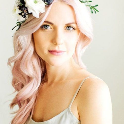 Wild Waves Bridal Hairstyles (Photo 7 of 20)