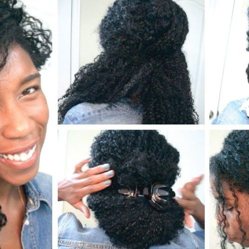 Casual Updos For Naturally Curly Hair (Photo 11 of 15)