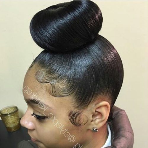 Updo Hairstyles For Natural Hair With Weave (Photo 15 of 15)