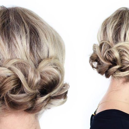 Cute Updos For Long Hair Easy (Photo 2 of 15)