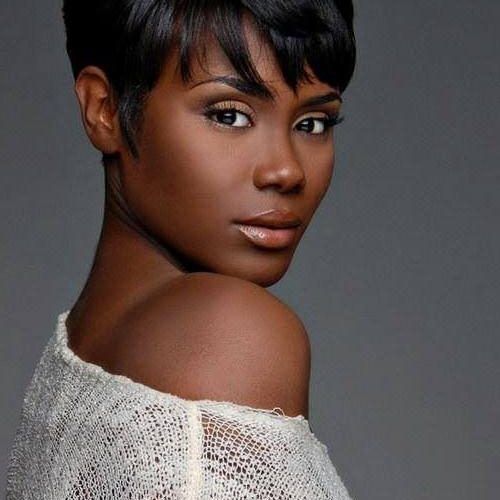 Short Hairstyles For African American Women With Thin Hair (Photo 10 of 20)