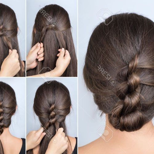 Simple Pony Updo Hairstyles With A Twist (Photo 20 of 20)