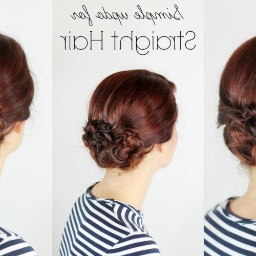 Simple Updo Hairstyles For Long Hair (Photo 1 of 15)