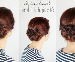 15 Ideas of Easy Updo Hairstyles for Long Straight Hair
