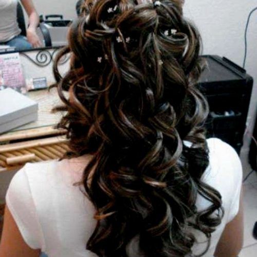 Half Up Wedding Hairstyles For Long Hair (Photo 7 of 15)