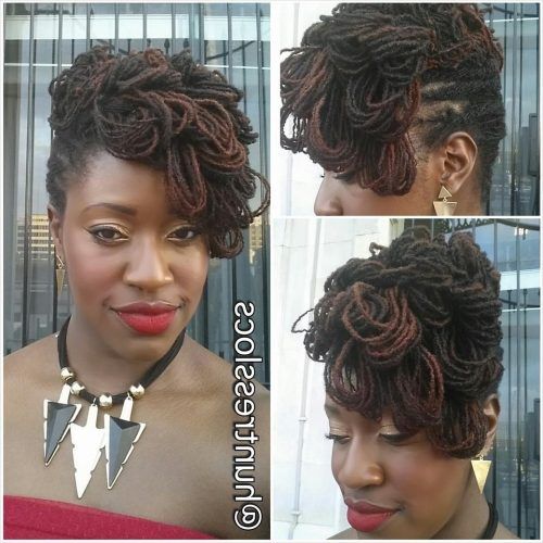 Updo Locs Hairstyles (Photo 6 of 15)
