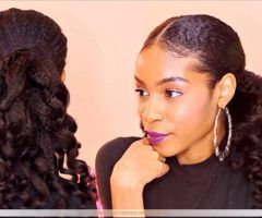 20 Inspirations Sleek and Chic Ringlet Ponytail Hairstyles