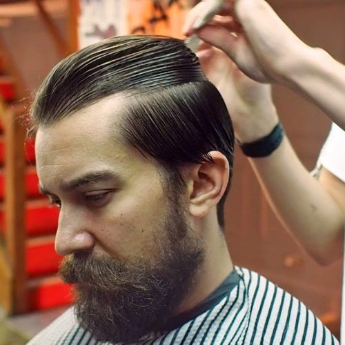 Long Hairstyles With Slicked Back Top (Photo 18 of 20)