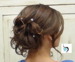 15 Inspirations Tied Up Wedding Hairstyles for Long Hair