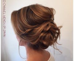 15 Collection of Low Updo Wedding Hairstyles