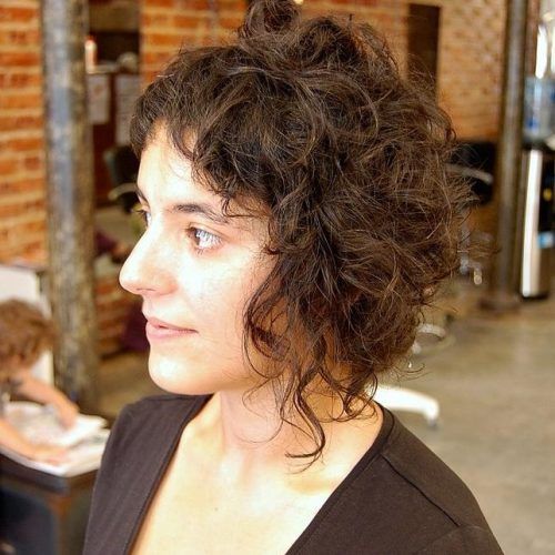 Edgy Short Curly Haircuts (Photo 8 of 15)