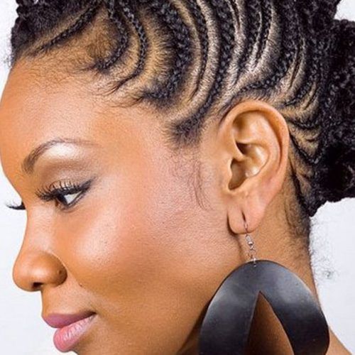 Black Twisted Mohawk Braid Hairstyles (Photo 10 of 20)