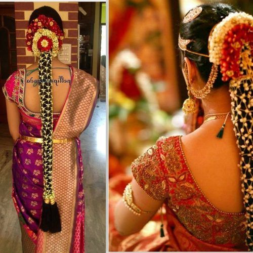 South Indian Wedding Hairstyles For Long Hair (Photo 11 of 15)