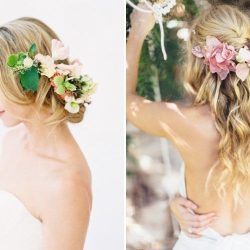 Wedding Hairstyles With Flowers (Photo 7 of 15)