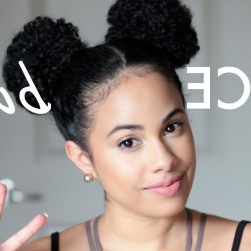 Black Curly Hair Updo Hairstyles (Photo 12 of 15)