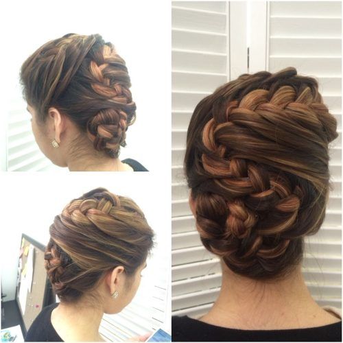 Braided Updo With Curls (Photo 11 of 15)