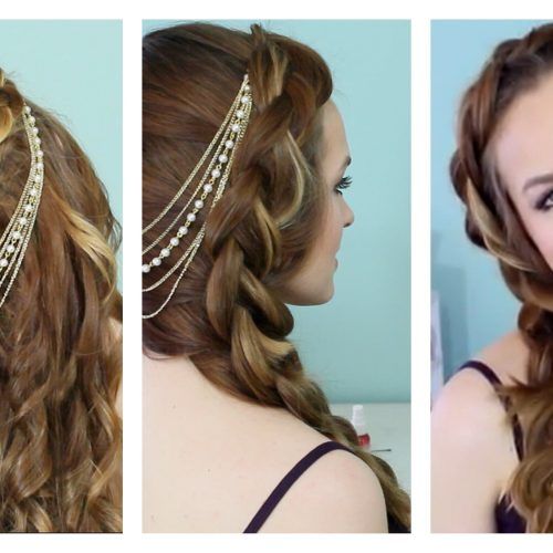 Braided Hairstyles With Jewelry (Photo 2 of 15)
