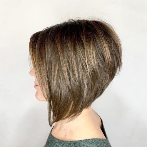 Stacked Bob Hairstyles With Fringe And Light Waves (Photo 8 of 20)