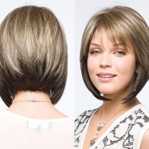 Graduated Inverted Bob Hairstyles With Fringe (Photo 4 of 15)