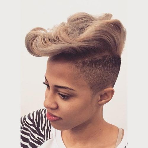 African-American Messy Ashy Pixie Haircuts (Photo 2 of 15)