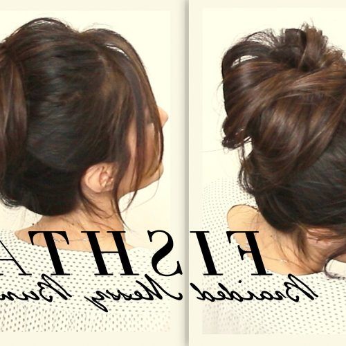 Quick And Easy Updo Hairstyles For Medium Hair (Photo 14 of 15)