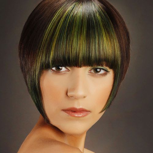 Straight Bob Hairstyles With Bangs (Photo 17 of 20)
