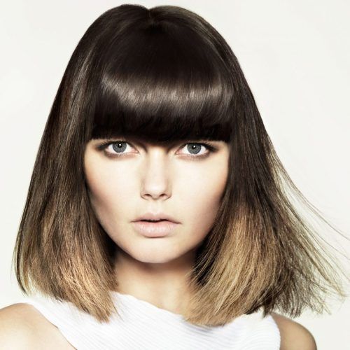 Perfect Bangs And Wild Layers Hairstyles (Photo 8 of 20)