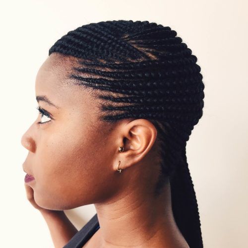 Straight Up Cornrows Hairstyles (Photo 9 of 15)