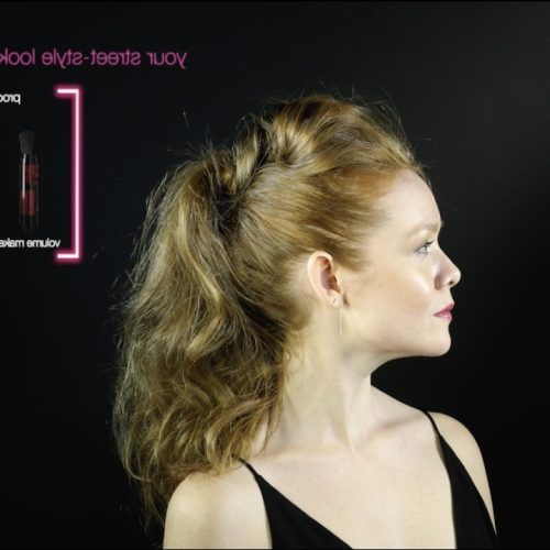 Pumped-Up Messy Ponytail Hairstyles (Photo 10 of 20)