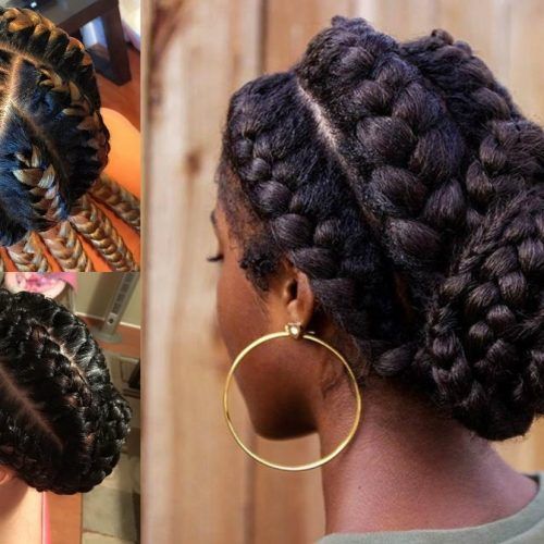 Braided Hairstyles For Black Woman (Photo 15 of 15)