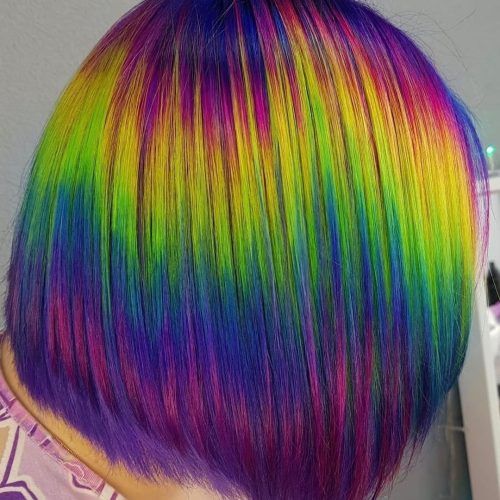Rainbow Bob Haircuts (Photo 3 of 20)
