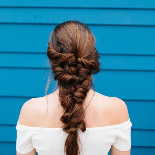 Over-The-Shoulder Mermaid Braid Hairstyles (Photo 5 of 20)