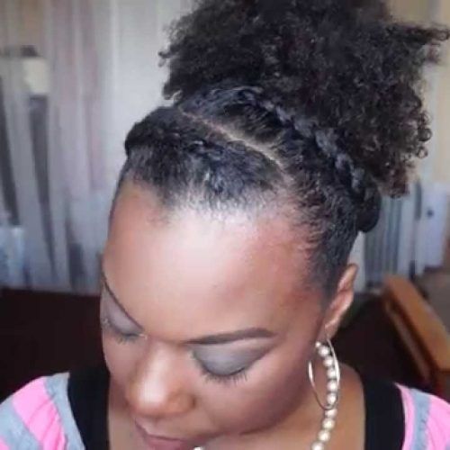 Braided Hairstyles On Short Natural Hair (Photo 5 of 15)