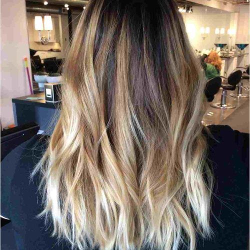 Icy Ombre Waves Blonde Hairstyles (Photo 17 of 20)