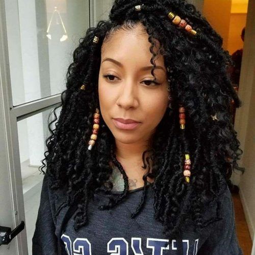 Naturally Curly Braided Hairstyles (Photo 16 of 20)
