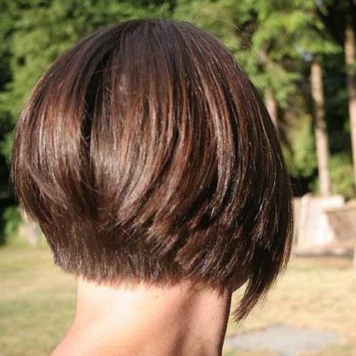 Short Inverted Bob Haircut Back View (Photo 13 of 15)