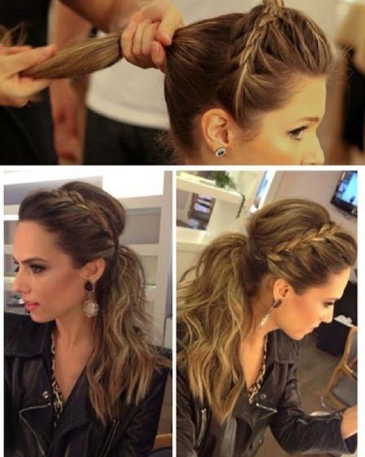 20 Inspirations Stylish Low Pony Hairstyles with Bump