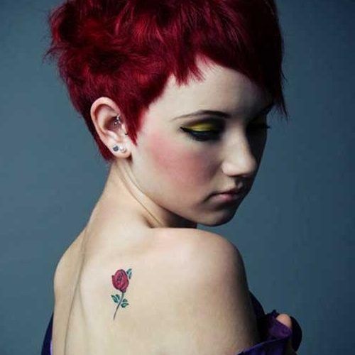 Short Red Pixie Haircuts (Photo 7 of 20)