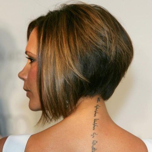 Victoria Beckham Inverted Bob Hairstyles (Photo 15 of 15)