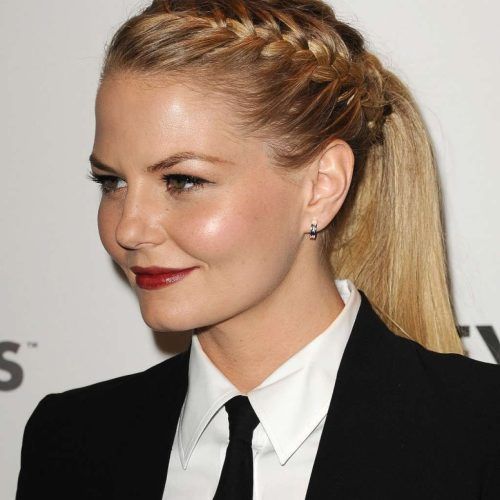 Pony Hairstyles With Wrap Around Braid For Short Hair (Photo 11 of 20)