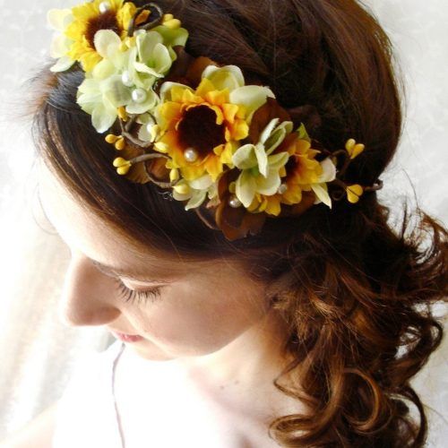 Wedding Hairstyles With Sunflowers (Photo 2 of 15)
