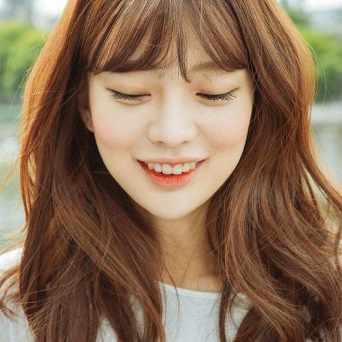 Korean Long Haircuts For Women With Red Hair (Photo 11 of 15)